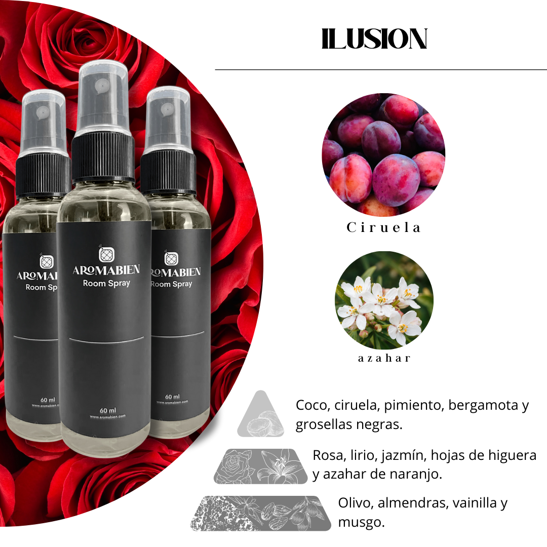 Room Spray (Fragancias Dulces)