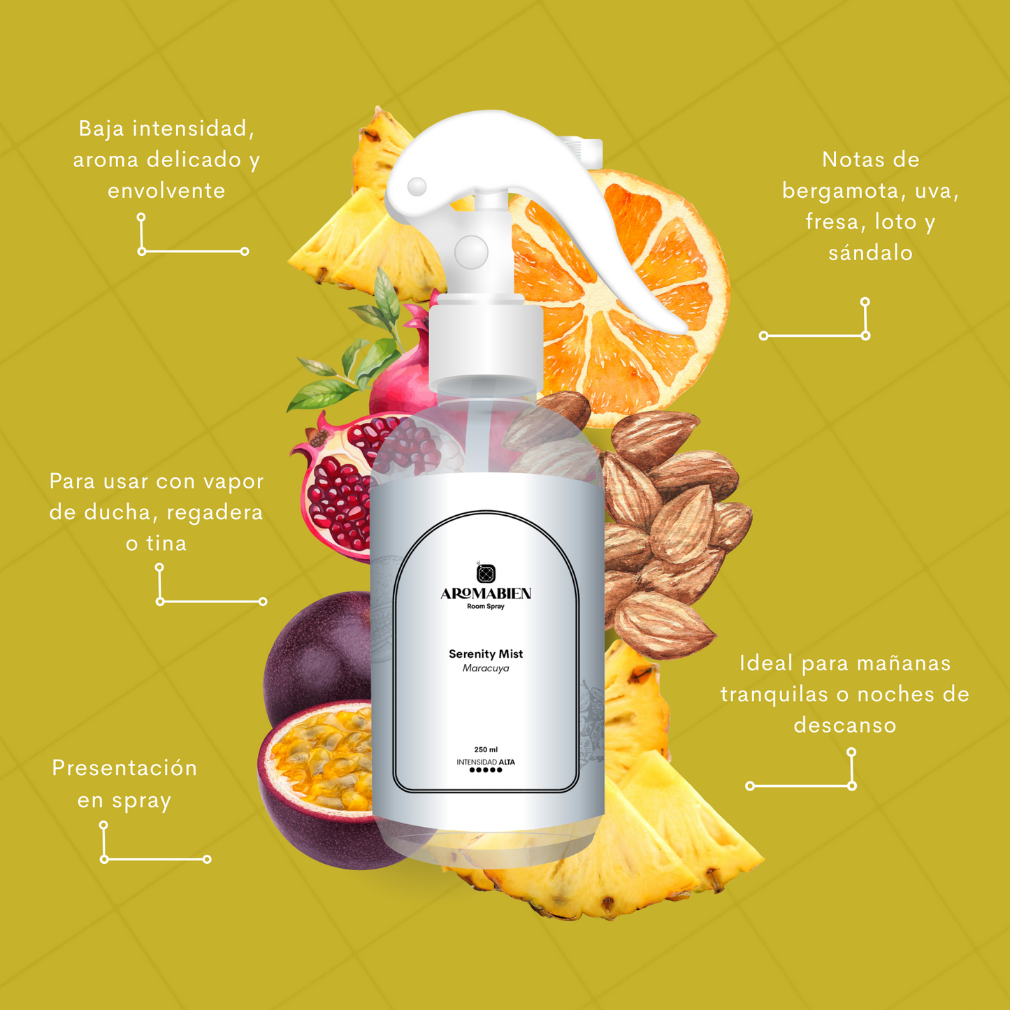 Serenity Mist Aroma Maracuya