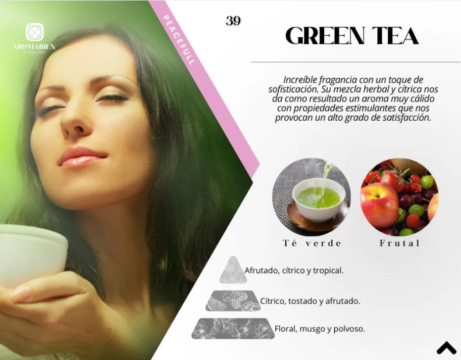 GREEN TEA (Musgo y Afrutado)